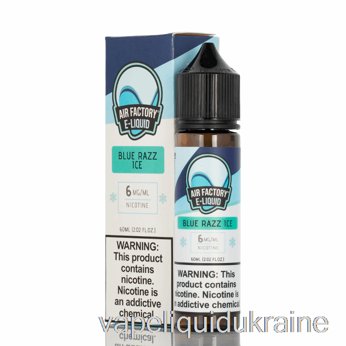 Vape Liquid Ukraine Frost - ICED Blue Razz - Air Factory - 60mL 0mg